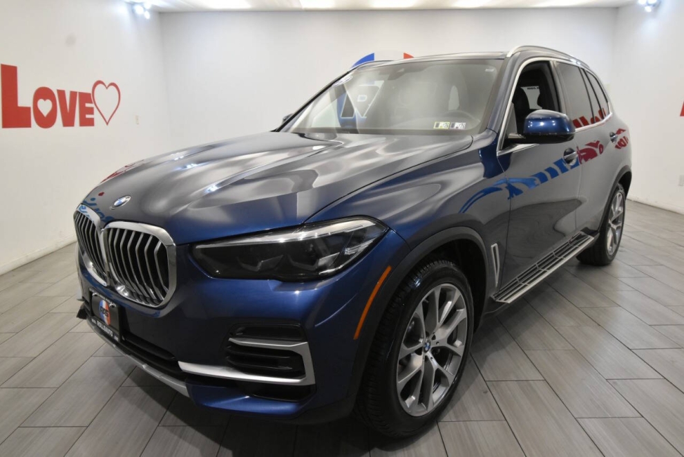 2023 BMW X5 xDrive40i AWD 4dr Sports Activity Vehicle, Blue, Mileage: 64,764 