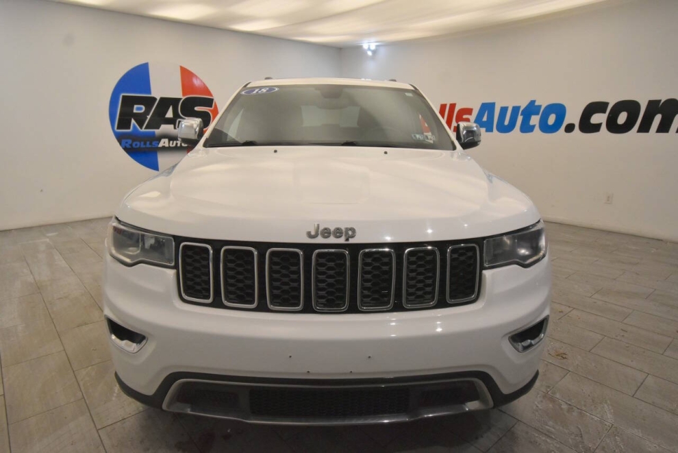 2018 Jeep Grand Cherokee Limited 4x4 4dr SUV, White, Mileage: 77,604 - photo 7