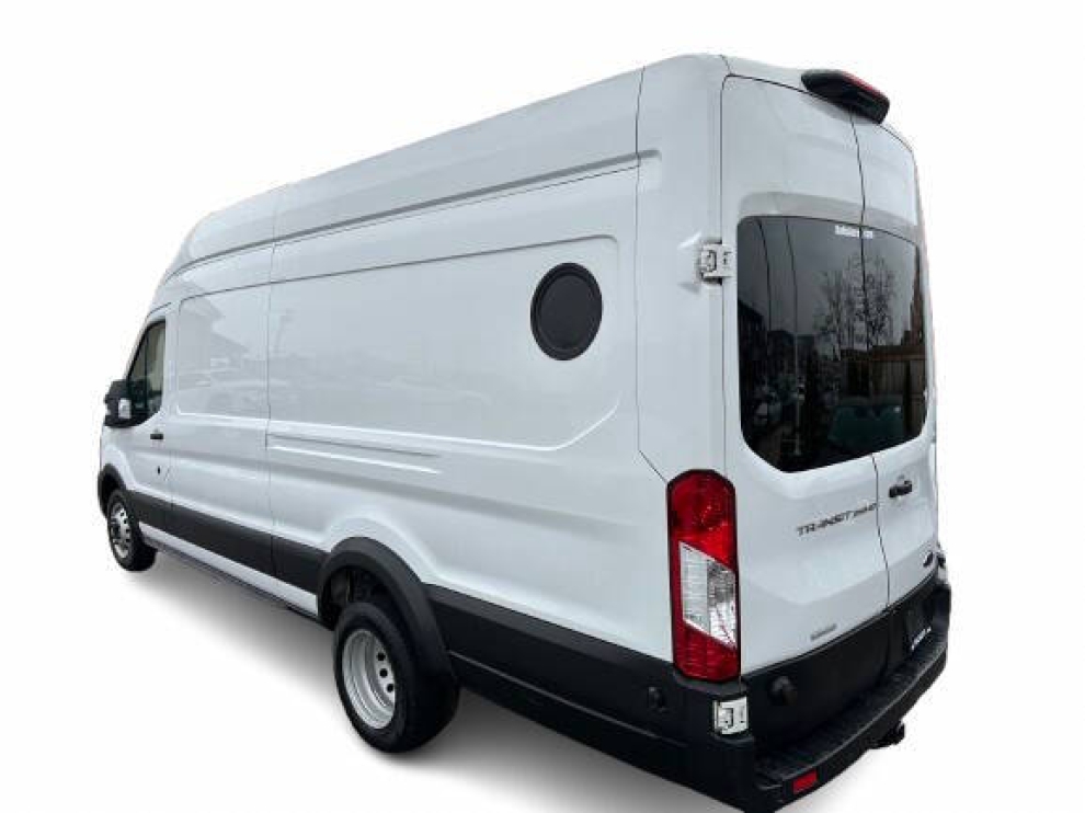 2020 Ford Transit 350 HD 3dr LWB High Roof DRW Extended Cargo Van w/9950 Lb. GVWR, White, Mileage: 77,906 - photo 2