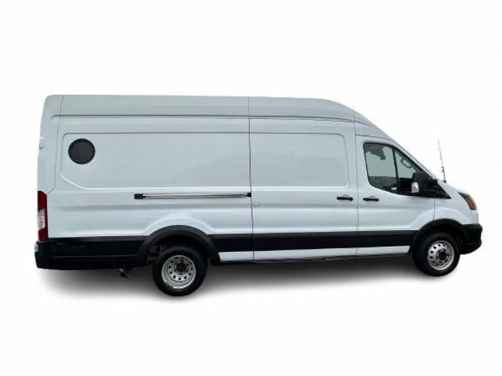 2020 Ford Transit 350 HD 3dr LWB High Roof DRW Extended Cargo Van w/9950 Lb. GVWR, White, Mileage: 77,906 - photo 5