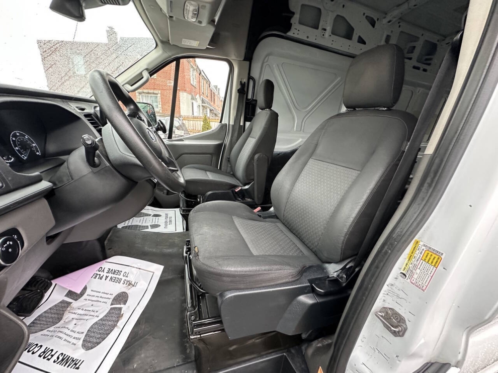 2020 Ford Transit 350 HD 3dr LWB High Roof DRW Extended Cargo Van w/9950 Lb. GVWR, White, Mileage: 77,906 - photo 7