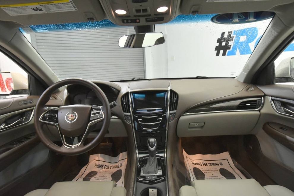 2014 Cadillac ATS 2.0T Luxury AWD 4dr Sedan, Silver, Mileage: 115,123 - photo 16