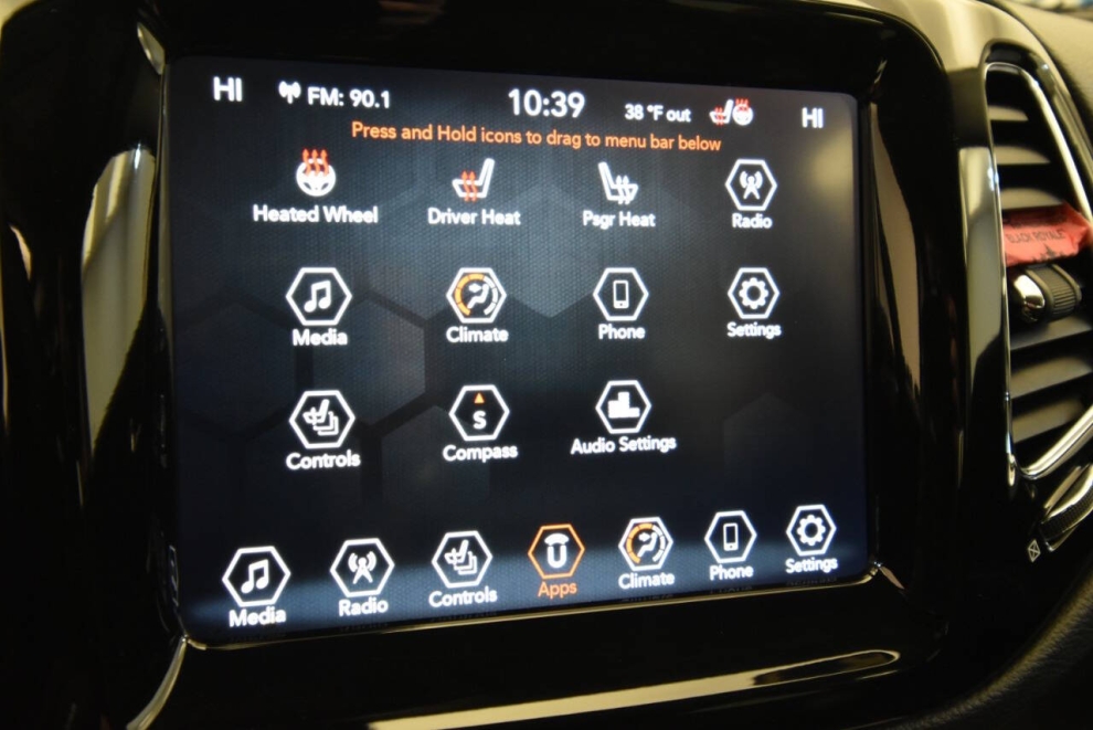 2020 Jeep Compass Limited 4x4 4dr SUV, Gray, Mileage: 56,334 - photo 20