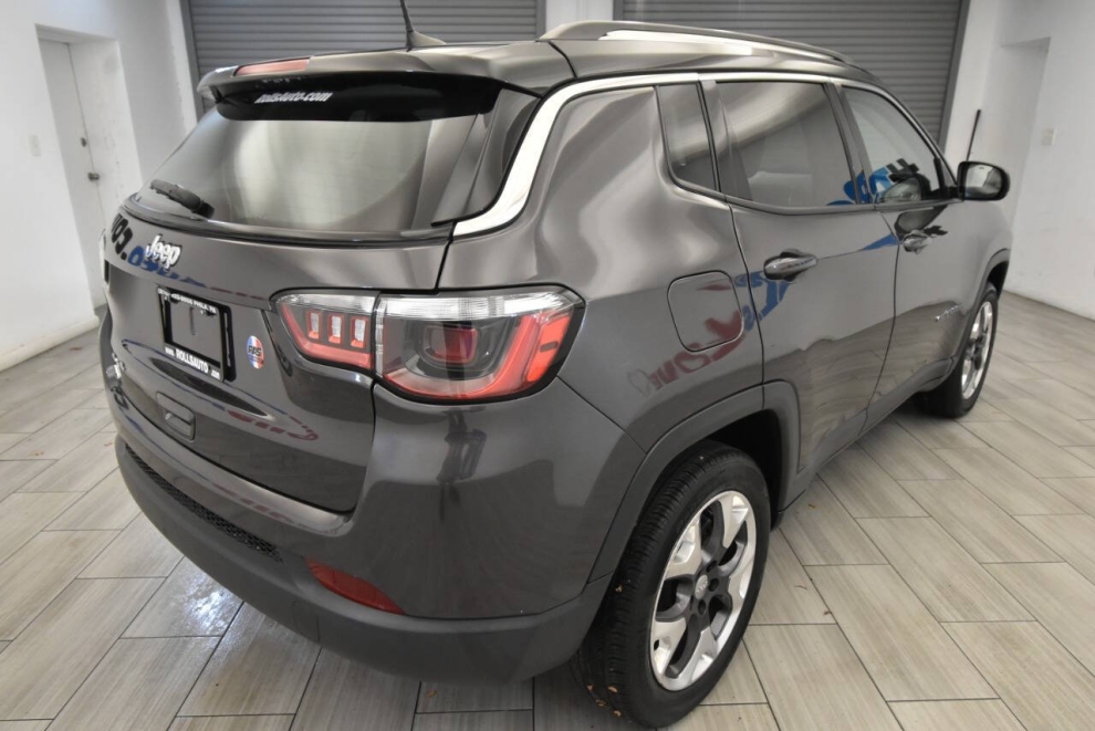 2020 Jeep Compass Limited 4x4 4dr SUV, Gray, Mileage: 56,334 - photo 4