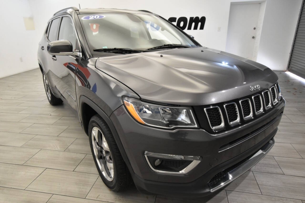 2020 Jeep Compass Limited 4x4 4dr SUV, Gray, Mileage: 56,334 - photo 6