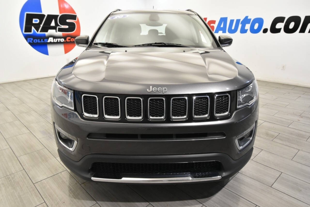 2020 Jeep Compass Limited 4x4 4dr SUV, Gray, Mileage: 56,334 - photo 7