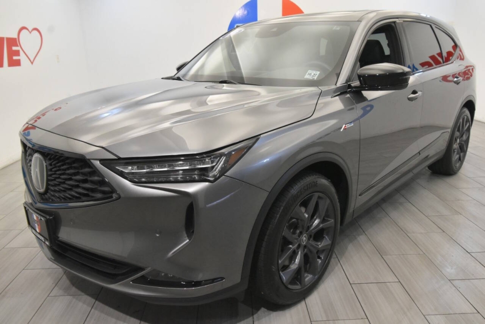 2022 Acura MDX SH AWD w/A SPEC 4dr SUV Package, Gris, Mileage: 55,938 