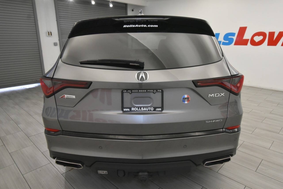 2022 Acura MDX SH AWD w/A SPEC 4dr SUV Package, Gris, Mileage: 55,938 - photo 3