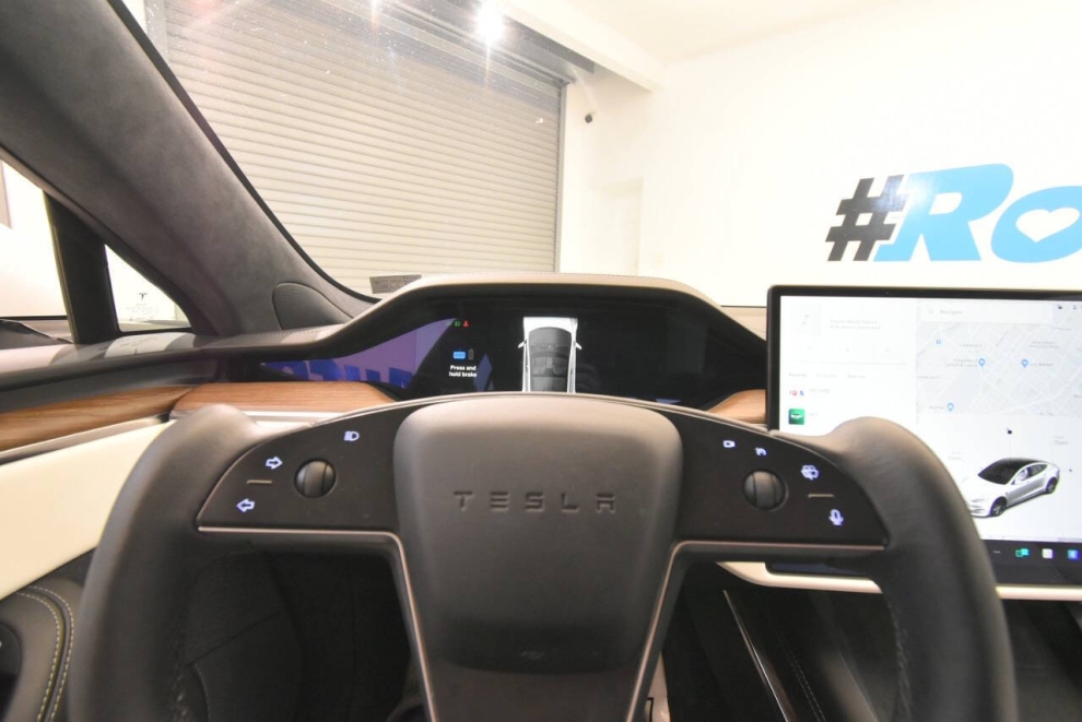 2021 Tesla Model S Long Range AWD 4dr Liftback, White, Mileage: 72,026 - photo 19