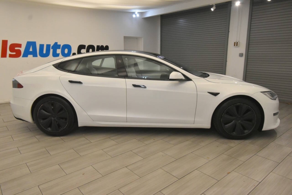 2021 Tesla Model S Long Range AWD 4dr Liftback, White, Mileage: 72,026 - photo 5