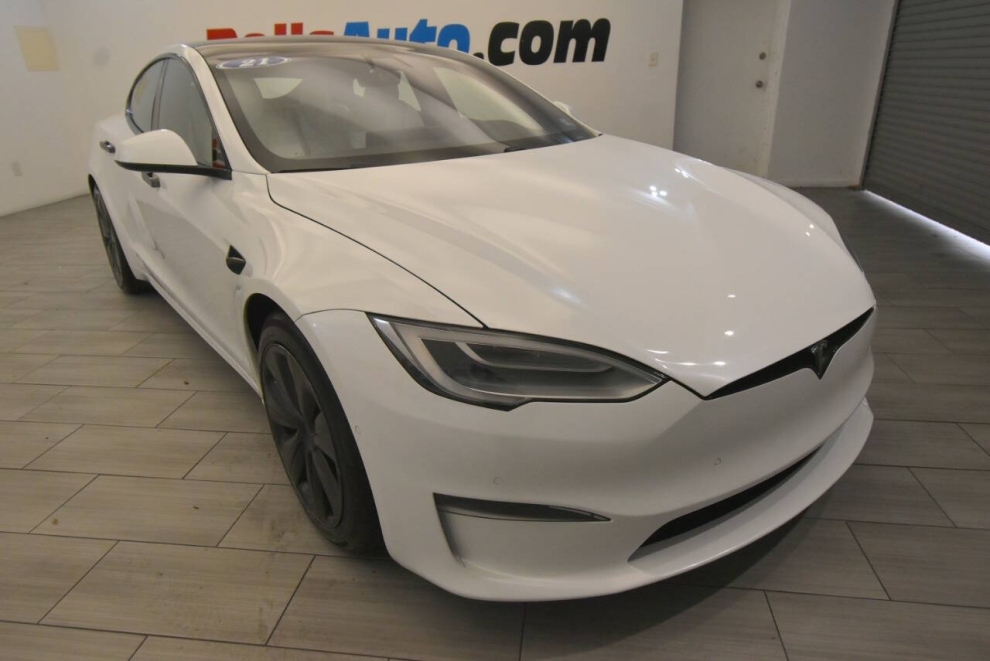 2021 Tesla Model S Long Range AWD 4dr Liftback, White, Mileage: 72,026 - photo 6