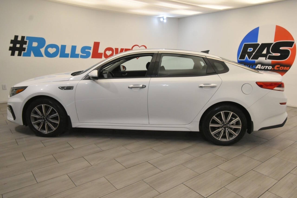 2019 Kia Optima LX 4dr Sedan, White, Mileage: 99,331 - photo 1