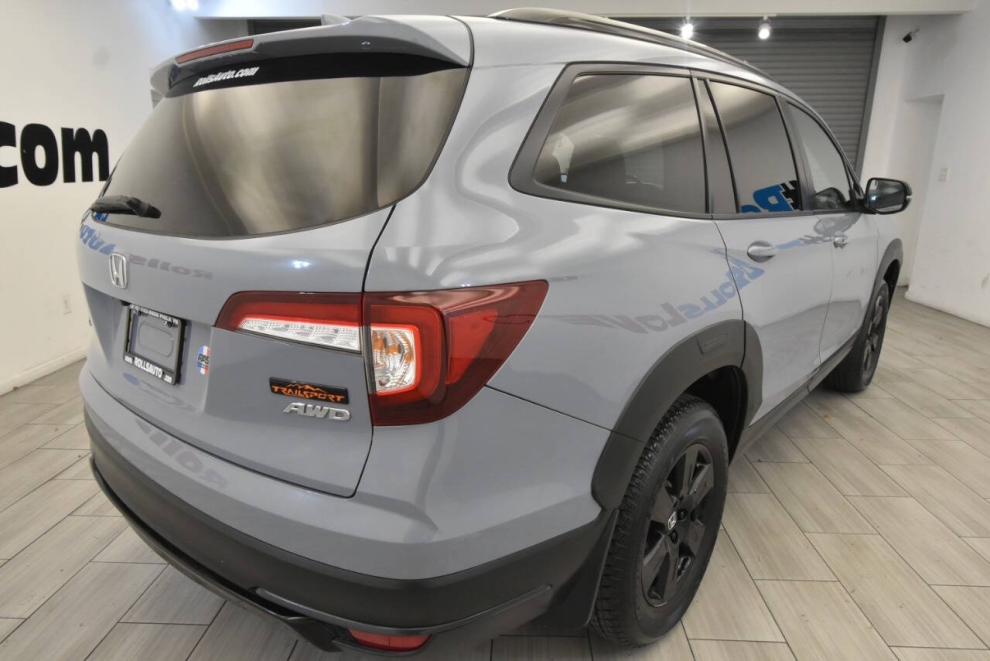 2022 Honda Pilot TrailSport AWD 4dr SUV, Blue, Mileage: 52,272 - photo 4