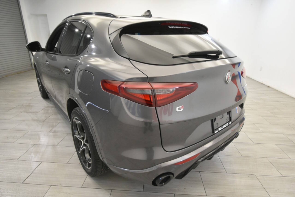 2023 Alfa Romeo Stelvio Veloce AWD 4dr Crossover, Gray, Mileage: 47,854 - photo 2