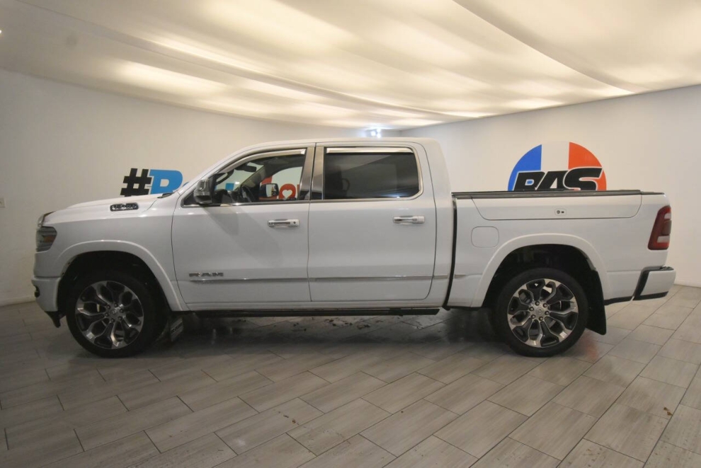 2019 RAM 1500 Limited 4x4 4dr Crew Cab 5.6 ft. SB Pickup, Blanco, Mileage: 87,838 - photo 1