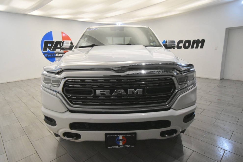 2019 RAM 1500 Limited 4x4 4dr Crew Cab 5.6 ft. SB Pickup, Blanco, Mileage: 87,838 - photo 7