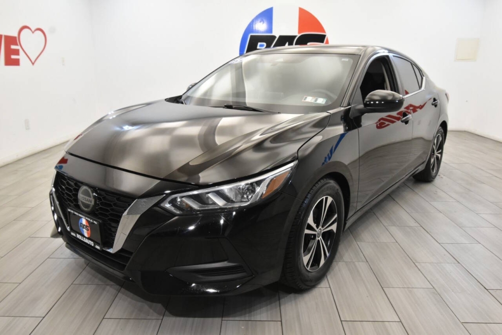 2023 Nissan Sentra SV 4dr Sedan, Black, Mileage: 64,928 