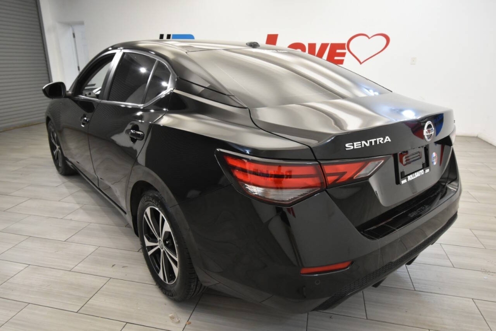 2023 Nissan Sentra SV 4dr Sedan, Black, Mileage: 64,928 - photo 2