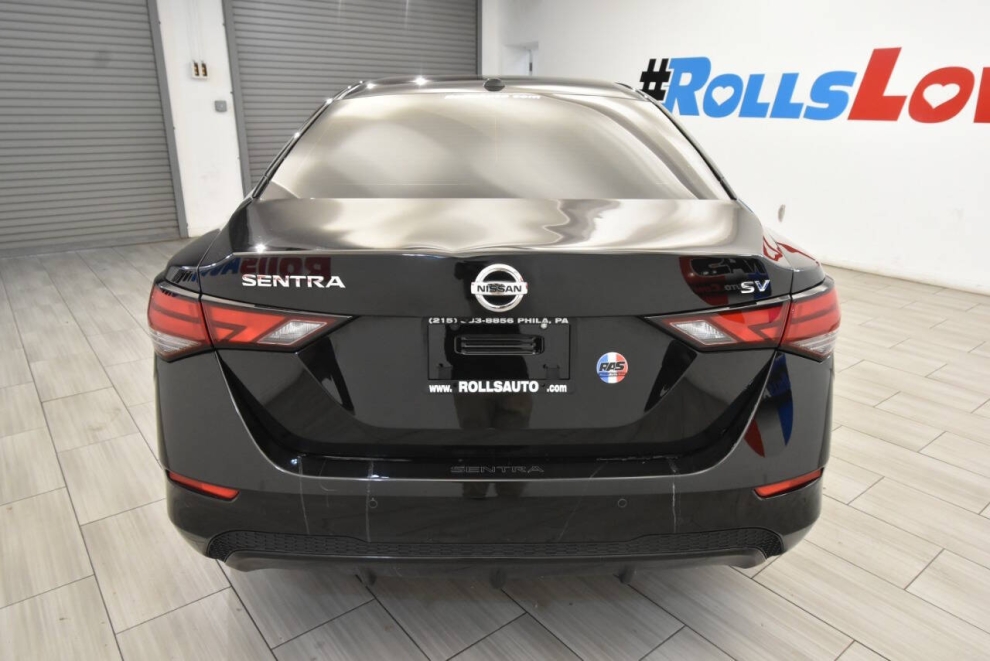 2023 Nissan Sentra SV 4dr Sedan, Black, Mileage: 64,928 - photo 3