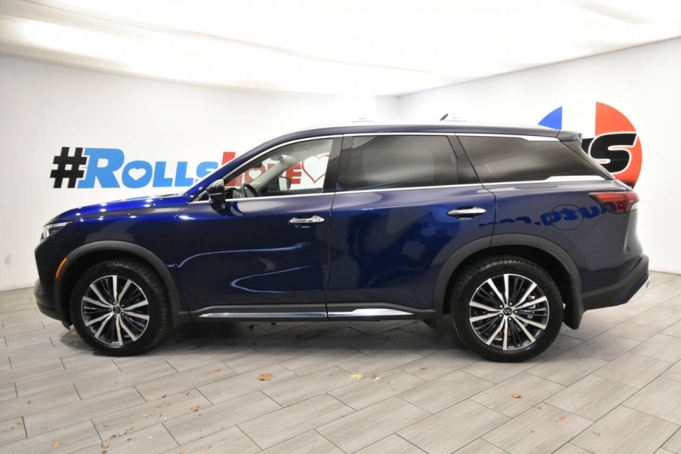 2022 Infiniti QX60 Sensory AWD 4dr SUV, Blue, Mileage: 68,580 - photo 1