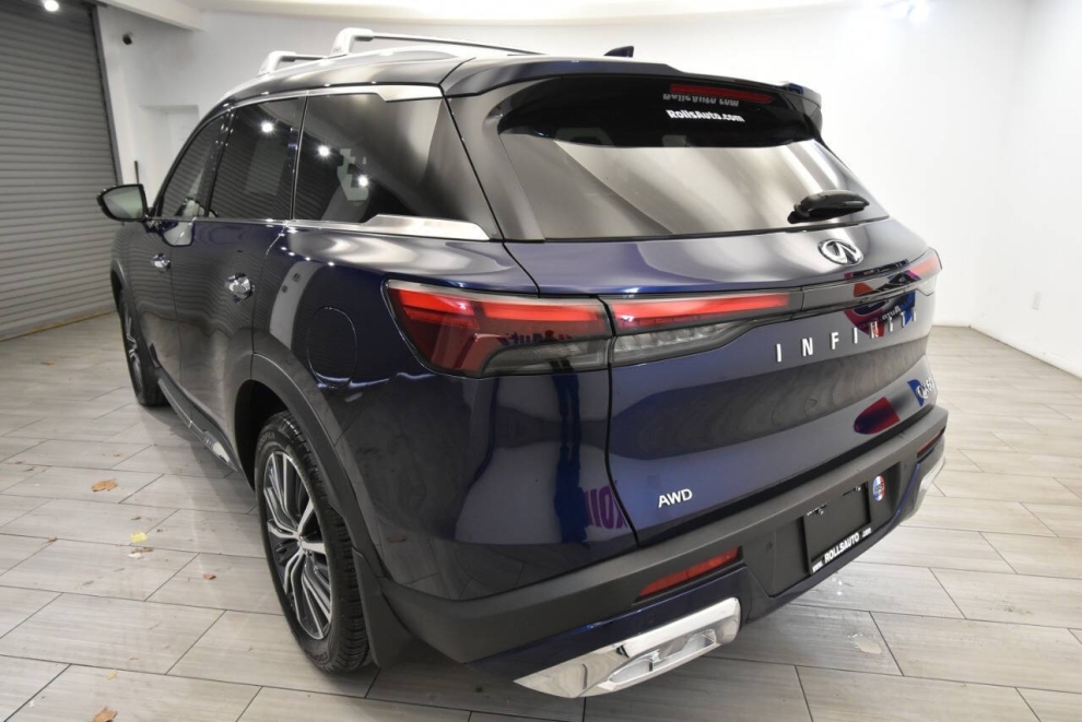 2022 Infiniti QX60 Sensory AWD 4dr SUV, Blue, Mileage: 68,580 - photo 2