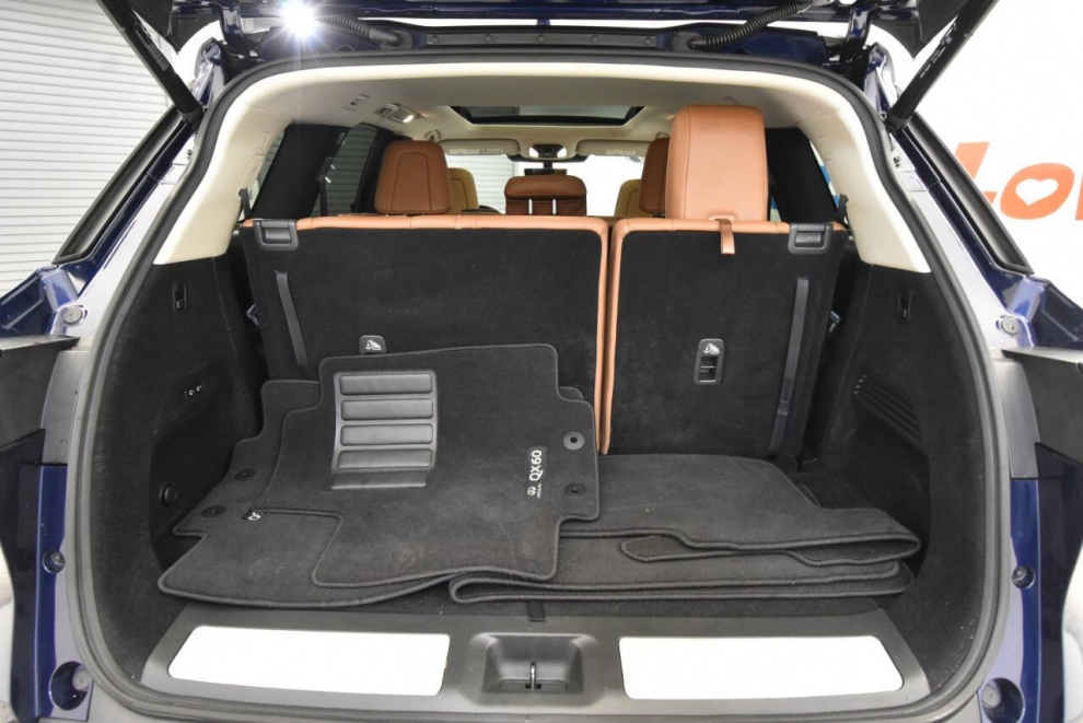 2022 Infiniti QX60 Sensory AWD 4dr SUV, Blue, Mileage: 68,580 - photo 35