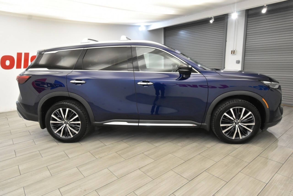 2022 Infiniti QX60 Sensory AWD 4dr SUV, Blue, Mileage: 68,580 - photo 5