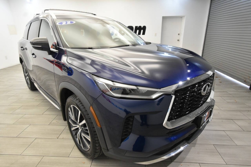 2022 Infiniti QX60 Sensory AWD 4dr SUV, Blue, Mileage: 68,580 - photo 6