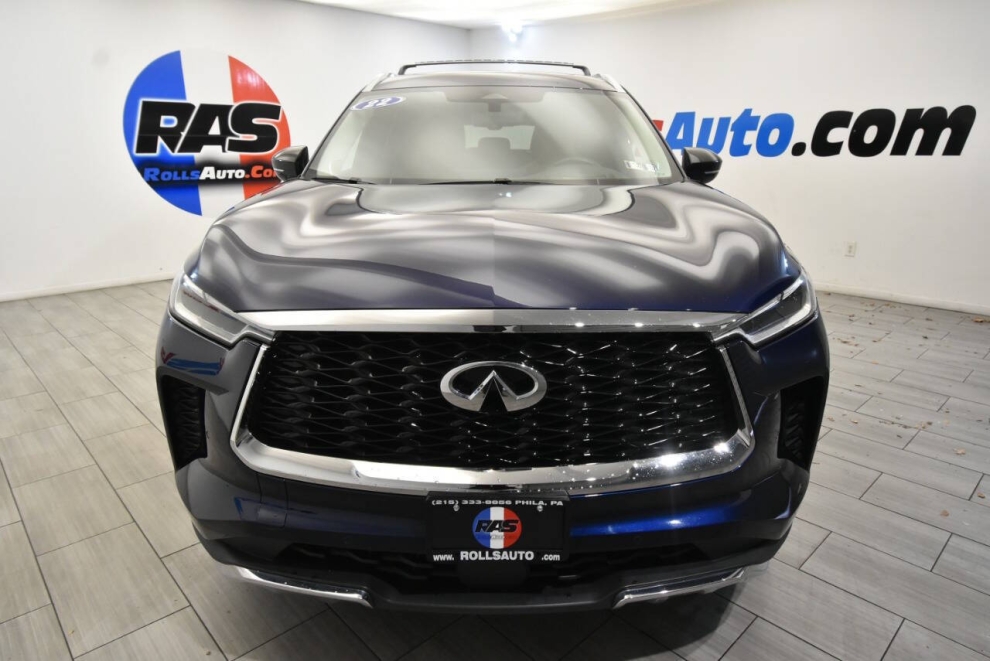 2022 Infiniti QX60 Sensory AWD 4dr SUV, Blue, Mileage: 68,580 - photo 7