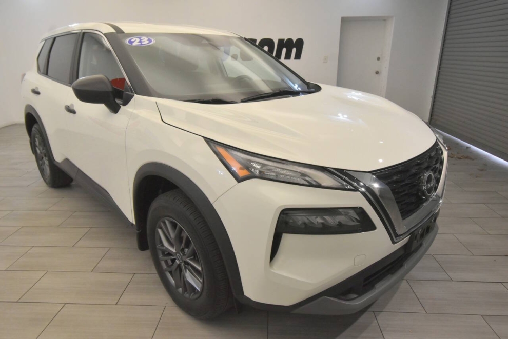 2023 Nissan Rogue S AWD 4dr Crossover, White, Mileage: 35,351 - photo 6