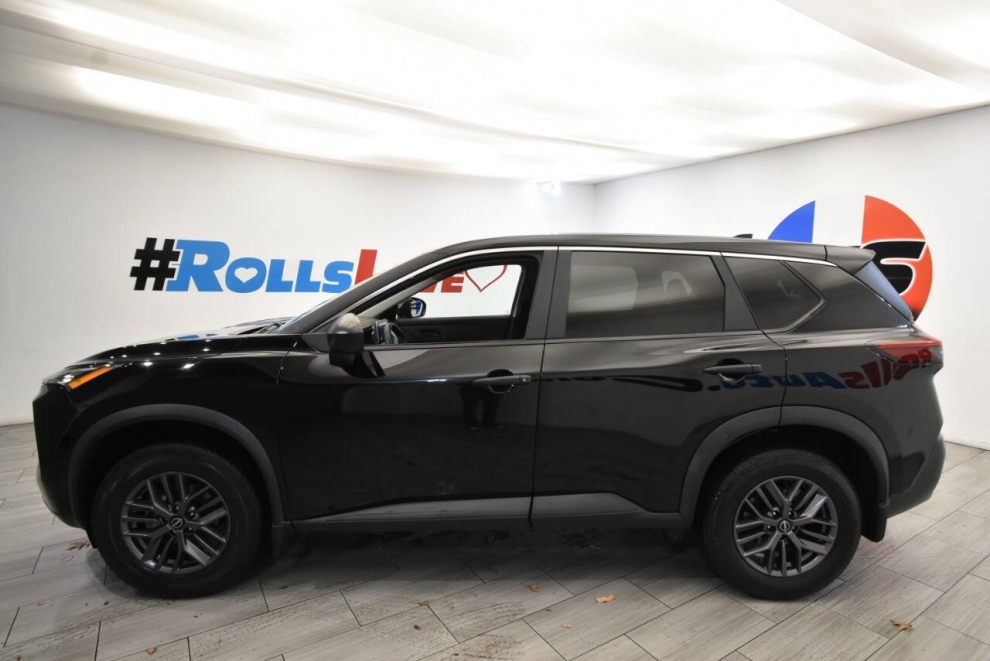 2023 Nissan Rogue S AWD 4dr Crossover, Black, Mileage: 52,421 - photo 1