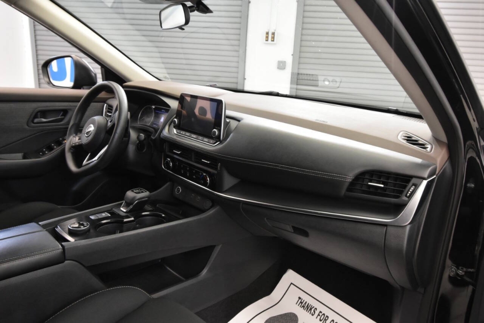 2023 Nissan Rogue S AWD 4dr Crossover, Black, Mileage: 52,421 - photo 14