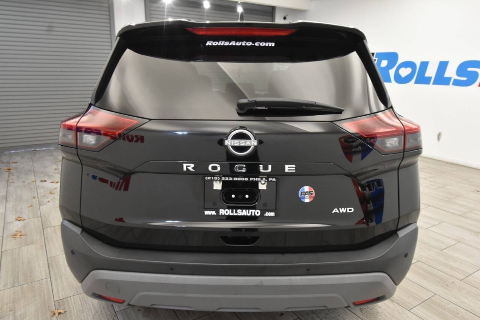 2023 Nissan Rogue S AWD 4dr Crossover, Black, Mileage: 52,421 - photo 3