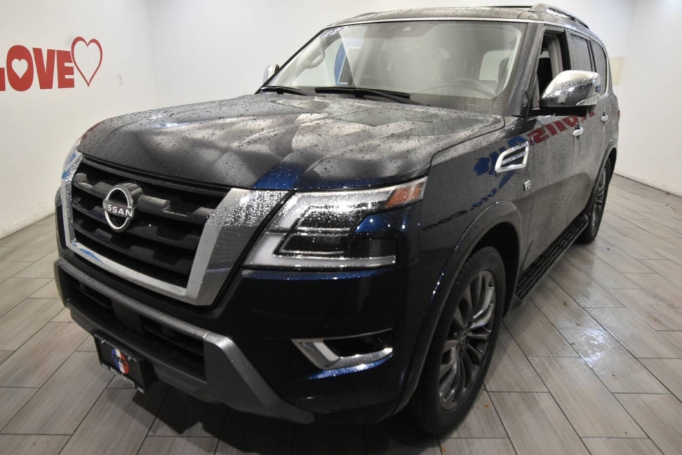 2022 Nissan Armada Platinum 4x4 4dr SUV, Blue, Mileage: 73,682 