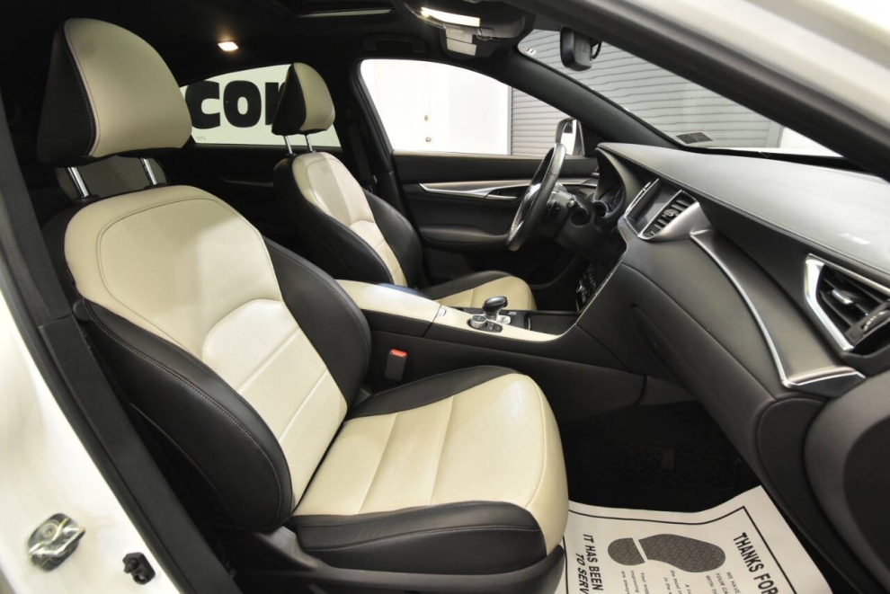2023 Infiniti QX55 Luxe AWD 4dr Crossover, White, Mileage: 28,289 - photo 14