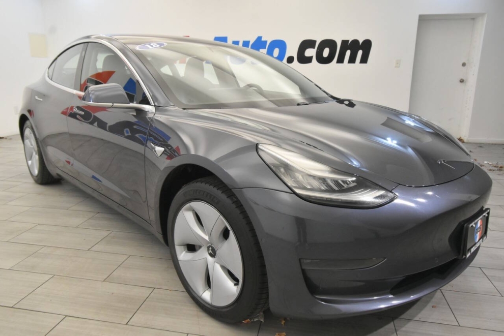2018 Tesla Model 3 Long Range 4dr Fastback, Gray, Mileage: 73,268 - photo 6