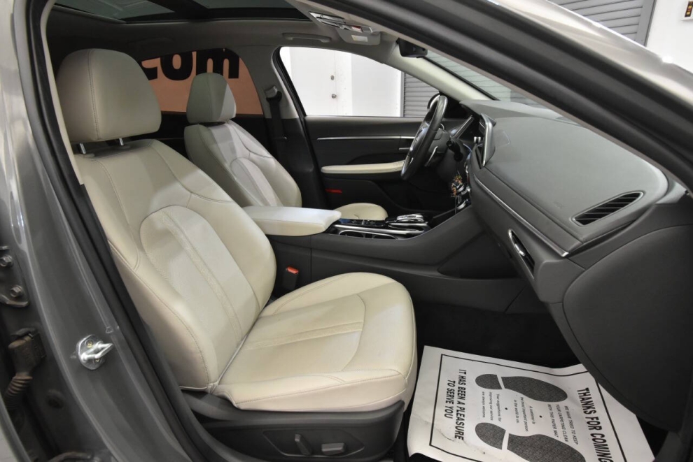 2022 Hyundai Sonata Limited 4dr Sedan, Gray, Mileage: 21,763 - photo 14
