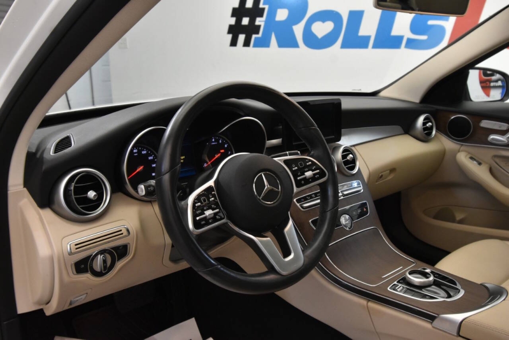 2019 Mercedes-Benz C-Class C 300 4MATIC AWD 4dr Sedan, White, Mileage: 40,712 - photo 10