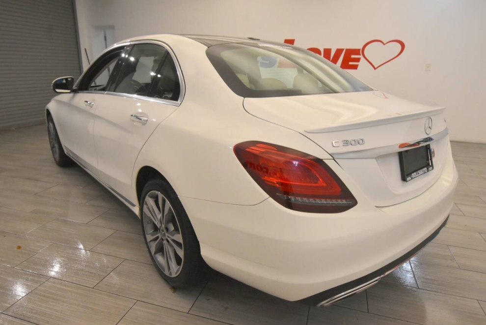 2019 Mercedes-Benz C-Class C 300 4MATIC AWD 4dr Sedan, White, Mileage: 40,712 - photo 2