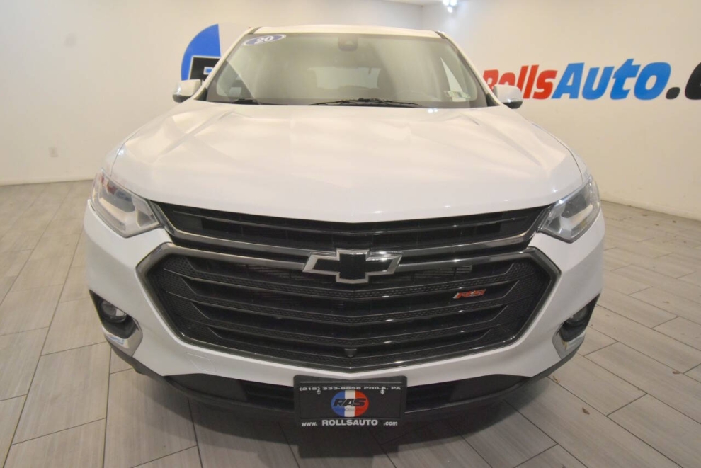 2020 Chevrolet Traverse RS 4x4 4dr SUV, White, Mileage: 83,489 - photo 7