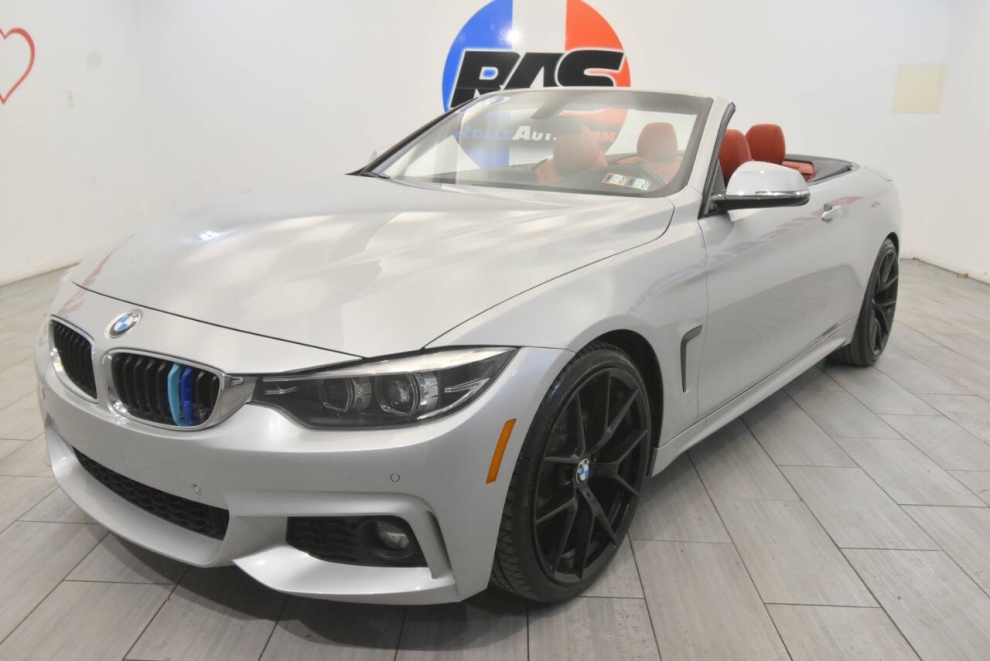 2018 BMW 4 Series 430i 2dr Convertible, Silver, Mileage: 64,529 - photo 1
