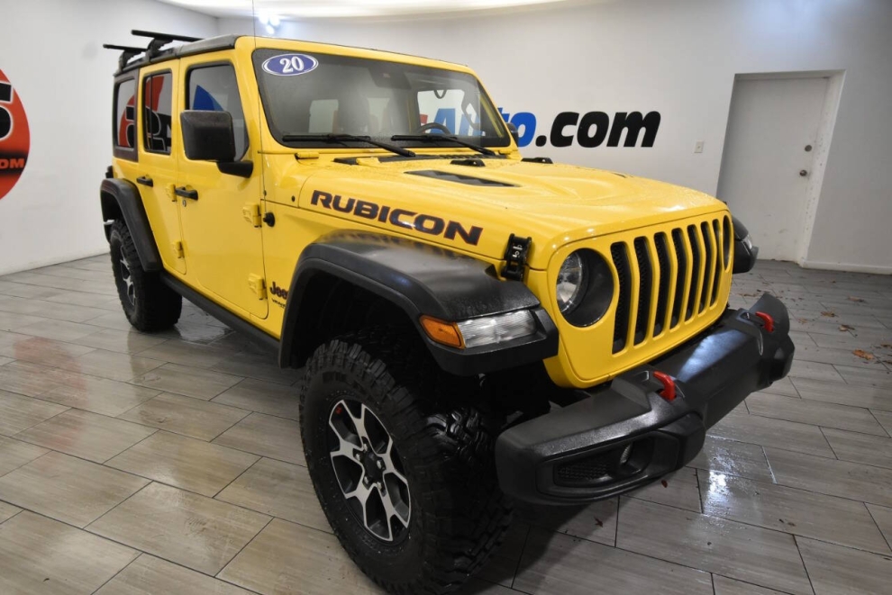 2020 Jeep Wrangler Unlimited Rubicon 4x4 4dr SUV, Yellow,  - photo 6