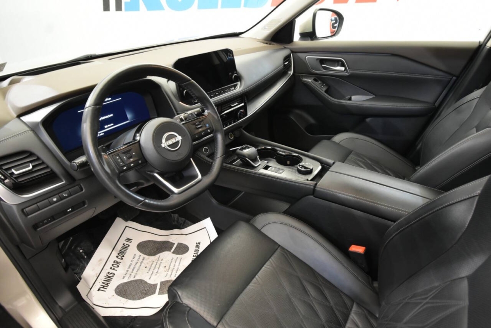 2022 Nissan Rogue Platinum AWD 4dr Crossover, Tan, Mileage: 46,879 - photo 11
