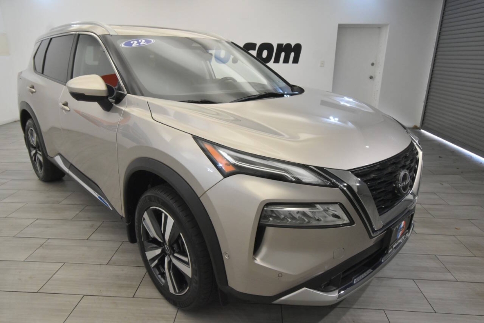 2022 Nissan Rogue Platinum AWD 4dr Crossover, Tan, Mileage: 46,879 - photo 6