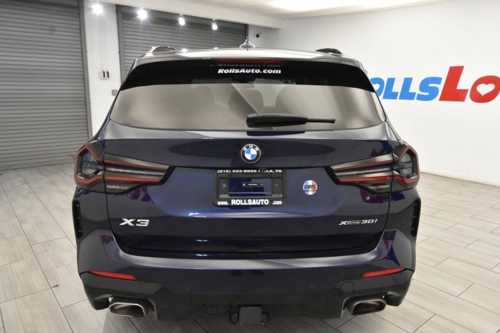 2024 BMW X3 xDrive30i AWD 4dr Sports Activity Vehicle, Blue, Mileage: 76,737 - photo 3