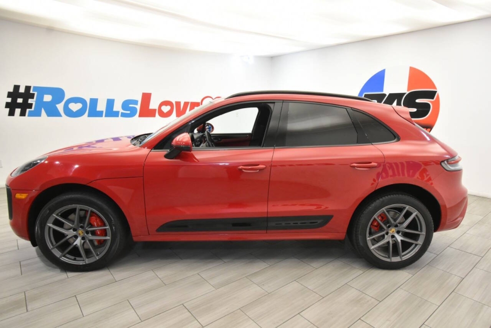 2022 Porsche Macan S AWD 4dr SUV, Red, Mileage: 67,698 - photo 1