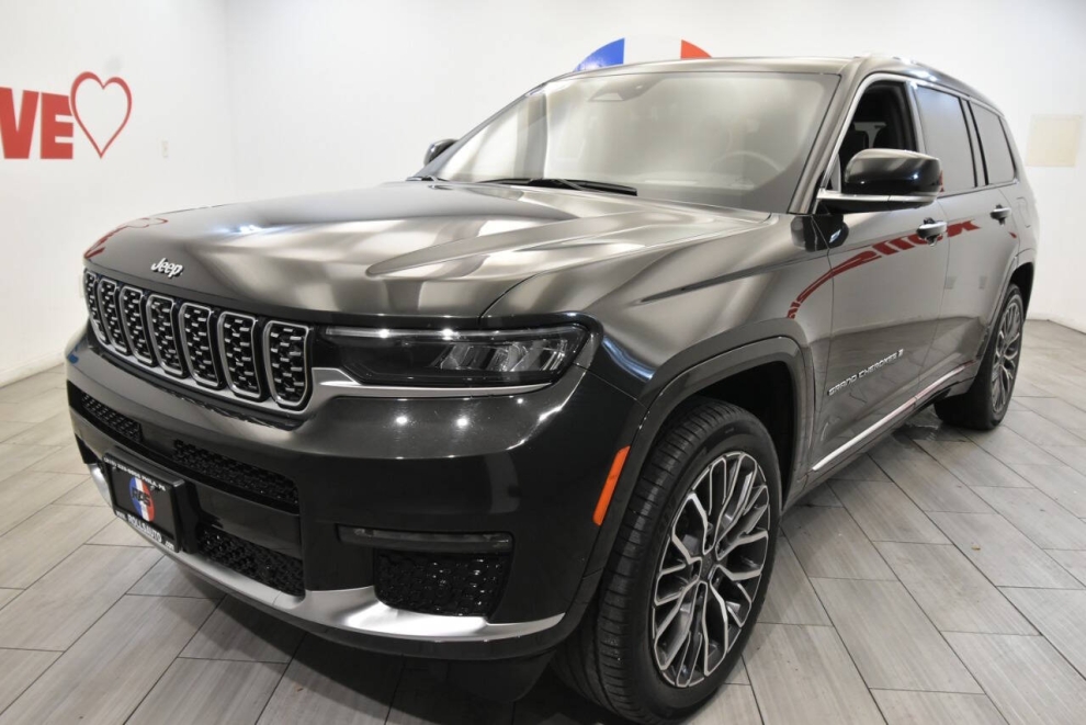 2022 Jeep Grand Cherokee L Summit Reserve 4x4 4dr SUV, Brown, Mileage: 96,595 