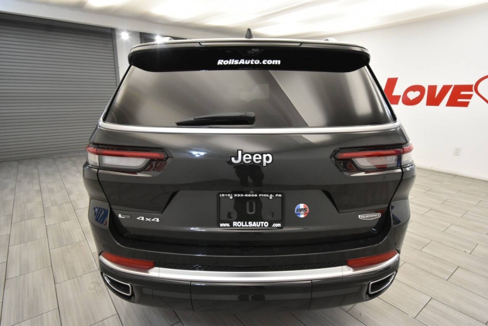 2022 Jeep Grand Cherokee L Summit Reserve 4x4 4dr SUV, Brown, Mileage: 96,595 - photo 3