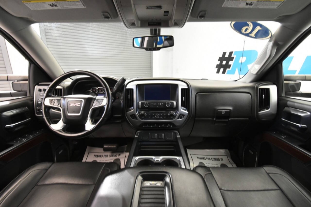 2016 GMC Sierra 1500 SLT 4x4 4dr Crew Cab 5.8 ft. SB, Black, Mileage: 114,486 - photo 16