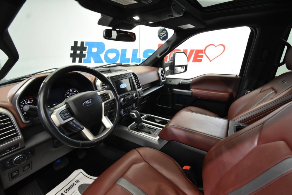 2018 Ford F-150 Platinum 4x4 4dr SuperCrew 5.5 ft. SB, Blue, Mileage: 84,550 - photo 11